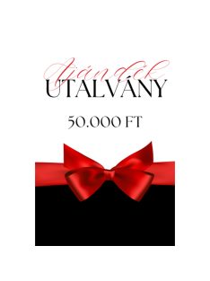 Ajándék utalvány - 50.000 Ft