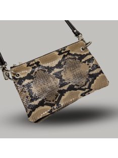 Barcelona - Barna Kígyómintás - Női Válltáska