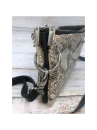 Barcelona - Barna Kígyómintás - Női Válltáska