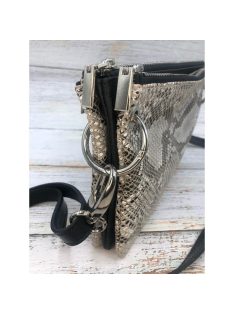 Barcelona - Barna Kígyómintás - Női Válltáska