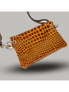 Barcelona - Barna - Krokodil mintás- Női - Válltáska