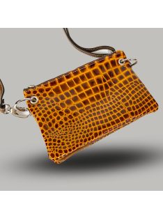 Barcelona - Barna - Krokodil mintás- Női - Válltáska