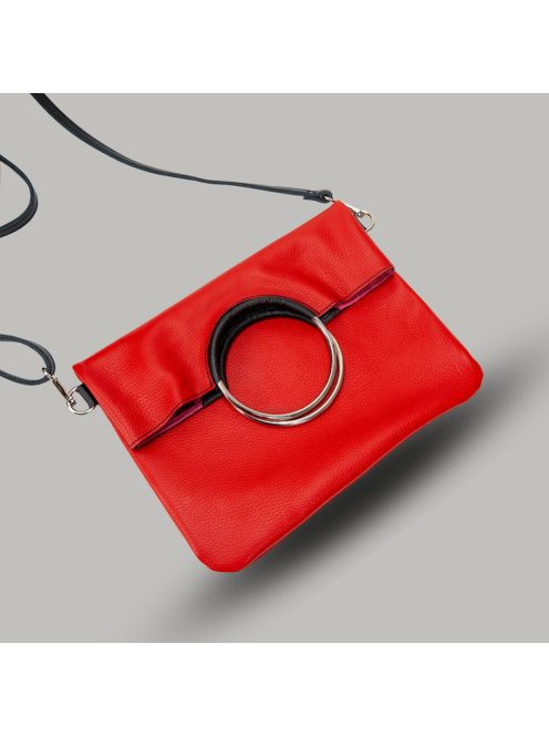 Hague - Piros & Fekete - Női - Válltáska