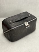 Milano Neszesszer - Fekete Kígyómintás