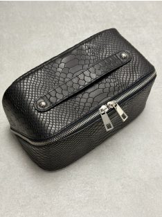 Milano Neszesszer - Fekete Kígyómintás