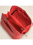 Milano Neszesszer - Piros Krokodilmintás