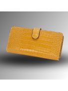Nice Pénztárca - Sárga Krokodil mintás