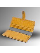 Nice Pénztárca - Sárga Krokodil mintás