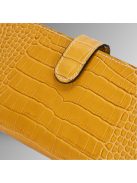 Nice Pénztárca - Sárga Krokodil mintás