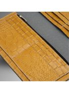 Nice Pénztárca - Sárga Krokodil mintás