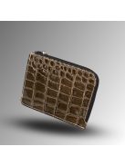 Seville Pénztárca - Barna Lakk Krokodilmintás