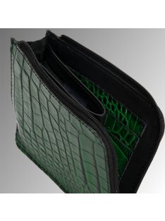 Seville Pénztárca - Zöld Krokodilmintás