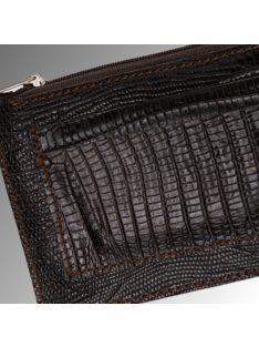 Venice Kártyatartó - Barna Krokodilmintás