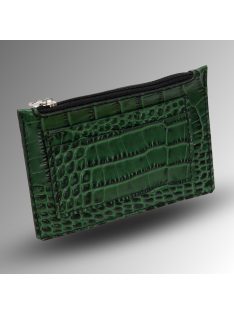 Venice Kártyatartó - Zöld Krokodilmintás