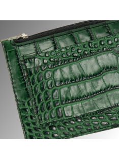 Venice Kártyatartó - Zöld Krokodilmintás