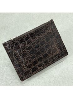 Wien - Barna Nyomott mintás - Kártyatartó